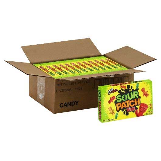 Sour Patch Kids, Sour then Sweet, 3.5 oz. Theater Box (1 Count)